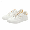 Michael Kors Jem Scotty Sneakers Low White/Gold (MK02284101)