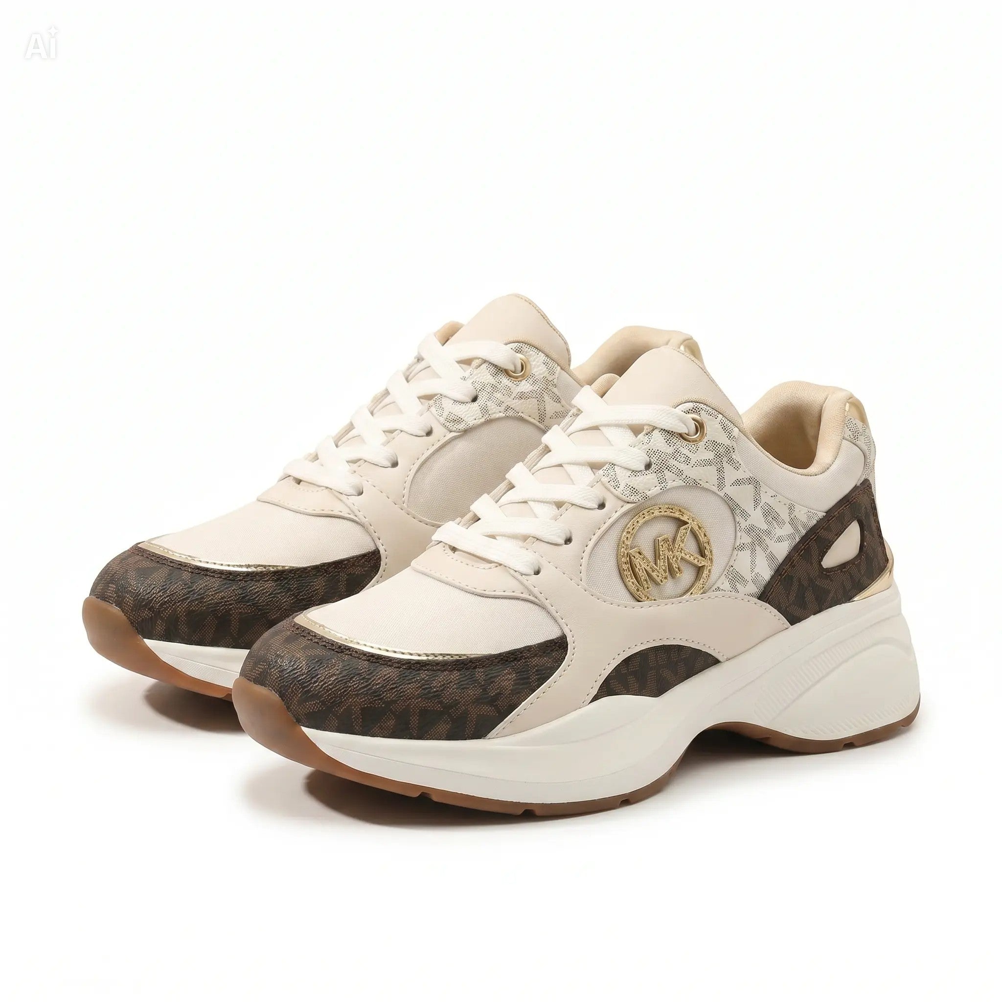 Michael Michael Kors Zuma Beige/Brown - (43R5ZUFS6D)