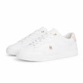 Tommy Essential Chic Court Sneaker - White/ Black (FW0FW08322)